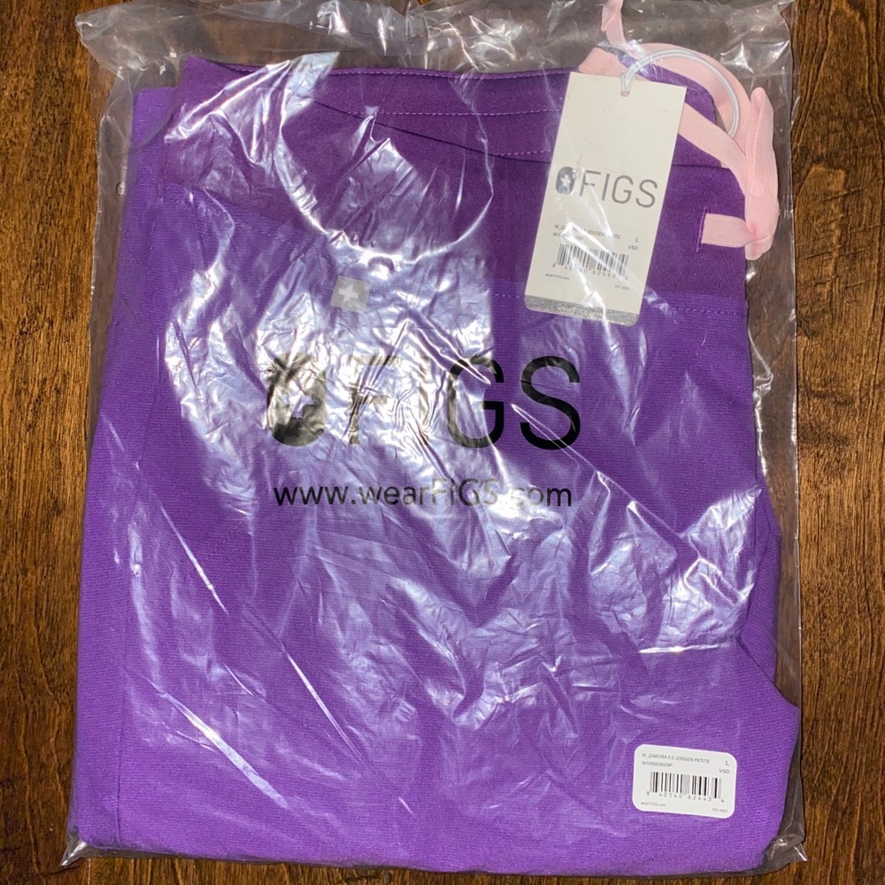 FIGS Ultraviolet Zamora joggers L/P